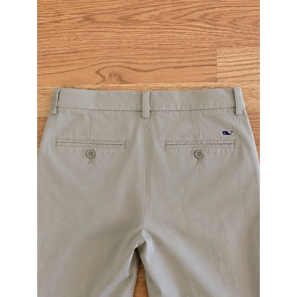 Vineyard Vines Performance Chino Pants Mens 28x30 Khaki Stretch Golf Preppy EUC